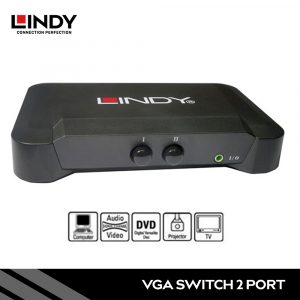 SWITCH VGA & AUDIO, 2 PORT