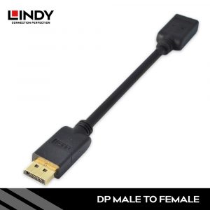 KABEL EXTENSION DISPLAYPORT 1.2, DISPLAYPORT TO DISPLAYPORT, 0.2M (NO PIN 20)