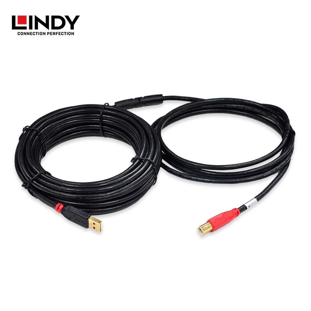 KABEL USB 2.0, TYPE A TO TYPE B, AKTIF, 10M | LINDY INDONESIA