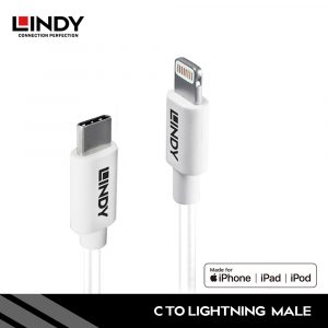Kabel Apple, Type C to Lightning MFI Certified, 2M