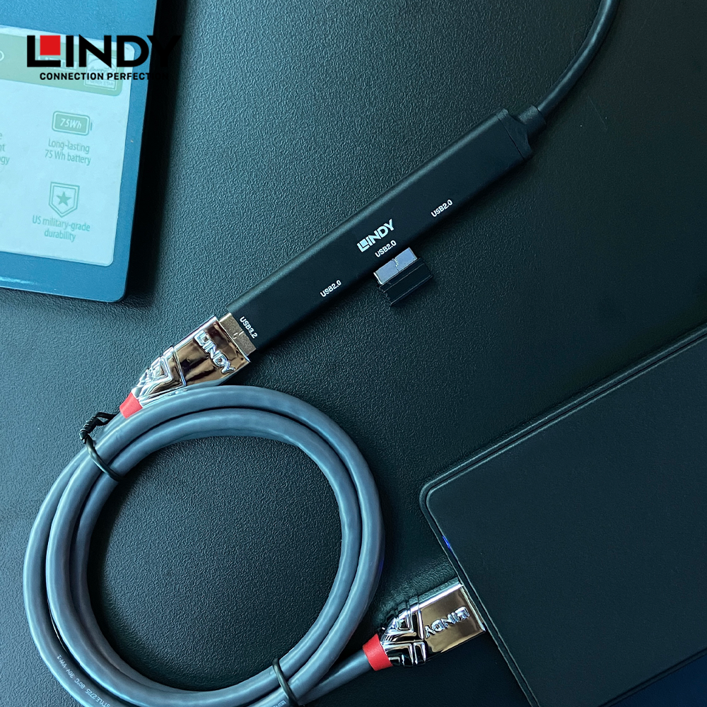 USB Hub, USB 3.2 Gen 1, 4 Port, Type A to Hub - Image 4