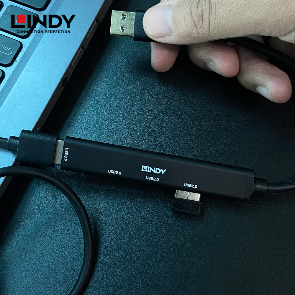 USB Hub, USB 3.2 Gen 1, 4 Port, Type A to Hub - Image 2