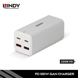 Kepala Charger 4 Port Usb Type A & C Gan, 100 W