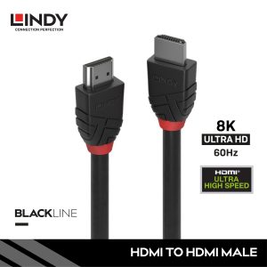 Kabel HDMI 8K60Hz, HDMI to HDMI, Black, 7.5M