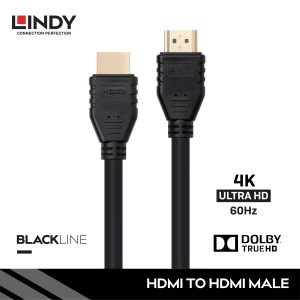 Kabel HDMI 4K60Hz, HDMI to HDMI, Black, 2M