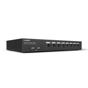 LINDY 8-Port HDMI 4K60 USB 2.0 & Audio KVM Switch