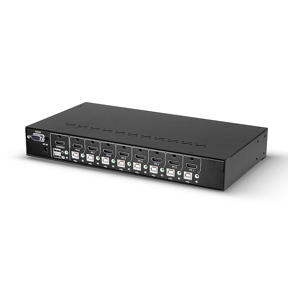 LINDY 8-Port HDMI 4K60 USB 2.0 & Audio KVM Switch - Image 5
