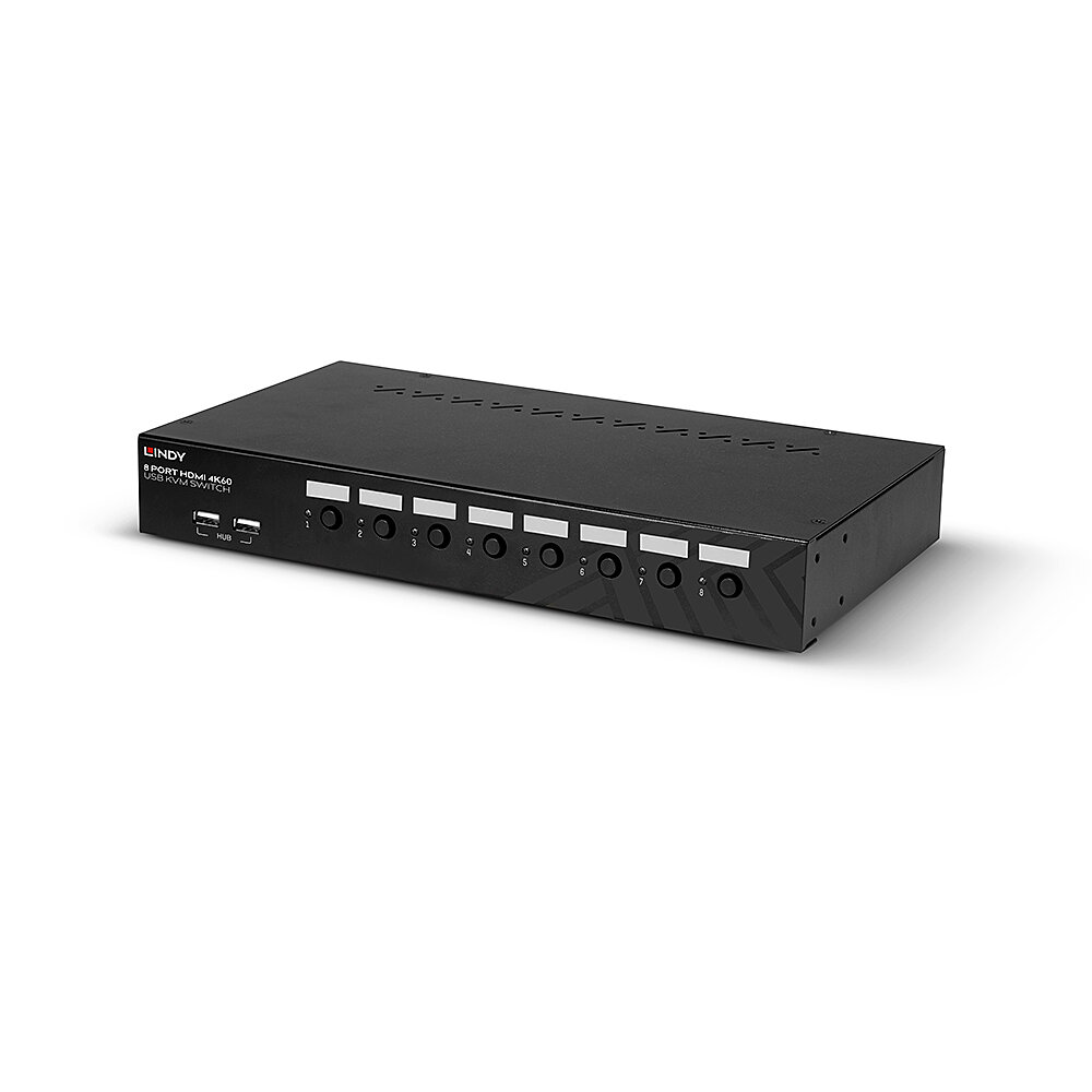 LINDY 8-Port HDMI 4K60 USB 2.0 & Audio KVM Switch - Image 2