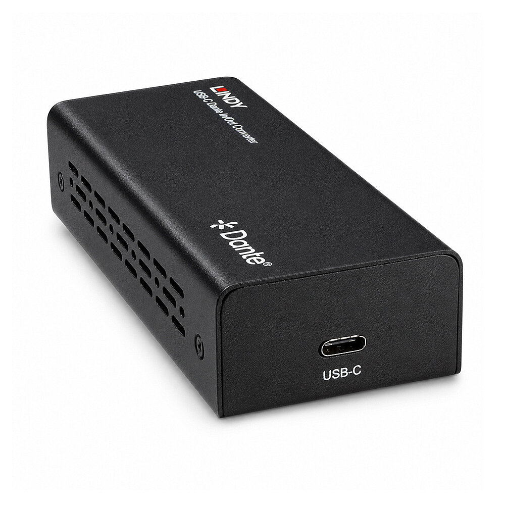 LINDY USB-C Dante® In/Out Converter
